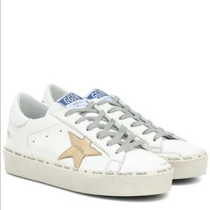 Golden Goose Hi Star leather sneakers
